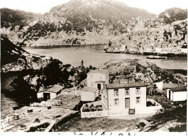 21 Old Isle Valen. This picture was taken by the Monks' when they were building the St. Lawrence Mines Credit: Maude Lockyer-Hollett